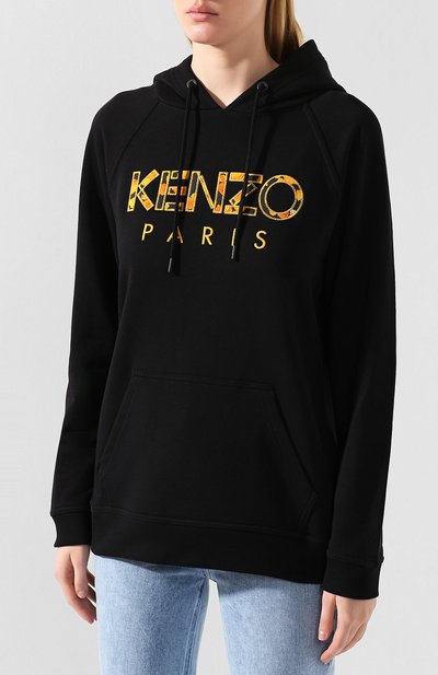 Хлопковое худи KENZO, арт. F962SW760962, фото 3