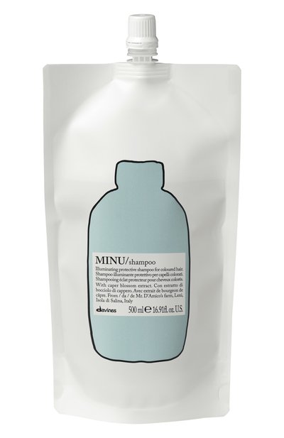 Рефил шампуня для сохранения цвета волос minu (500ml) DAVINES, арт. 75651, фото 1