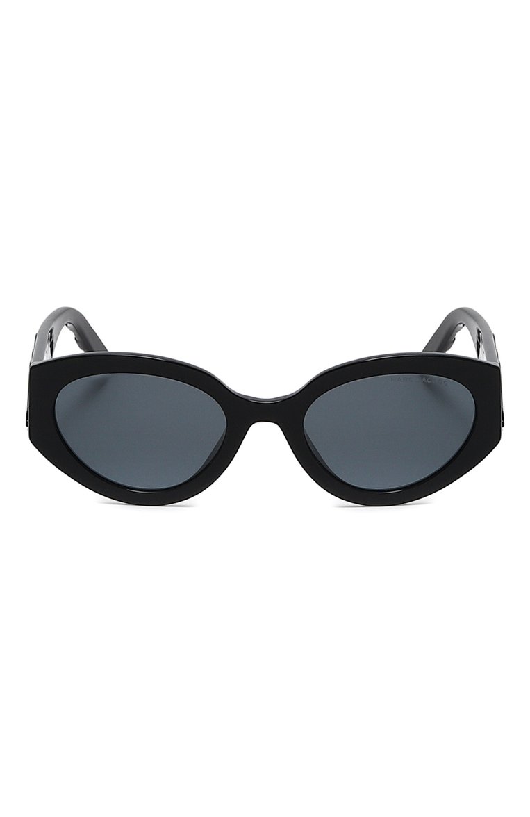 Женские солнцезащитные очки MARC JACOBS (THE) черного цвета, арт. MARC 694/G 80S | Фото 3 (Региональные ограничения белый список (Axapta Mercury): Не проставлено; Нос: Не проставлено; Тип очков: С/з; Материал: Пластик; Очки форма: Овальные; Оптика Гендер: оптика-женское)