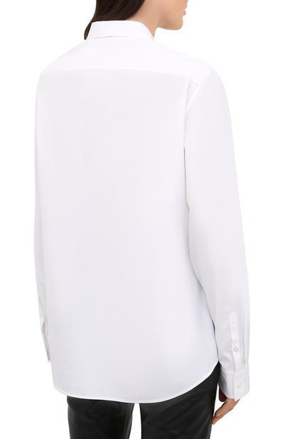 Хлопковая рубашка JIL SANDER, арт. JSX0600005-W0244300, фото 4