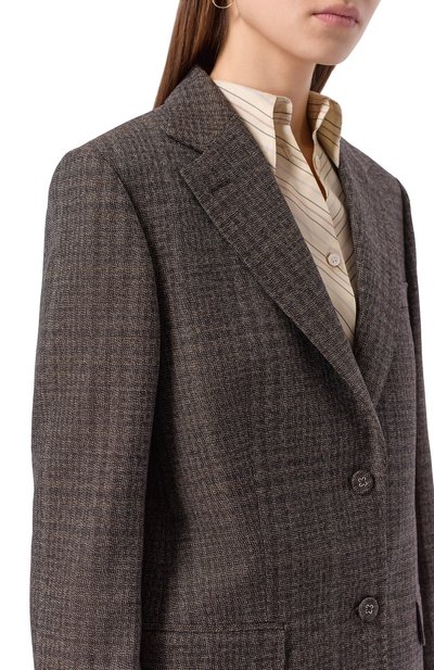 Шерстяной жакет OFFICINE GENERALE, арт. W25WTLG402, фото 5