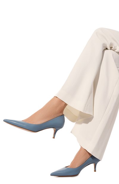 Кожаные туфли gianvito 55 GIANVITO ROSSI, арт. G20336.55RIC.NAPANTB, фото 3