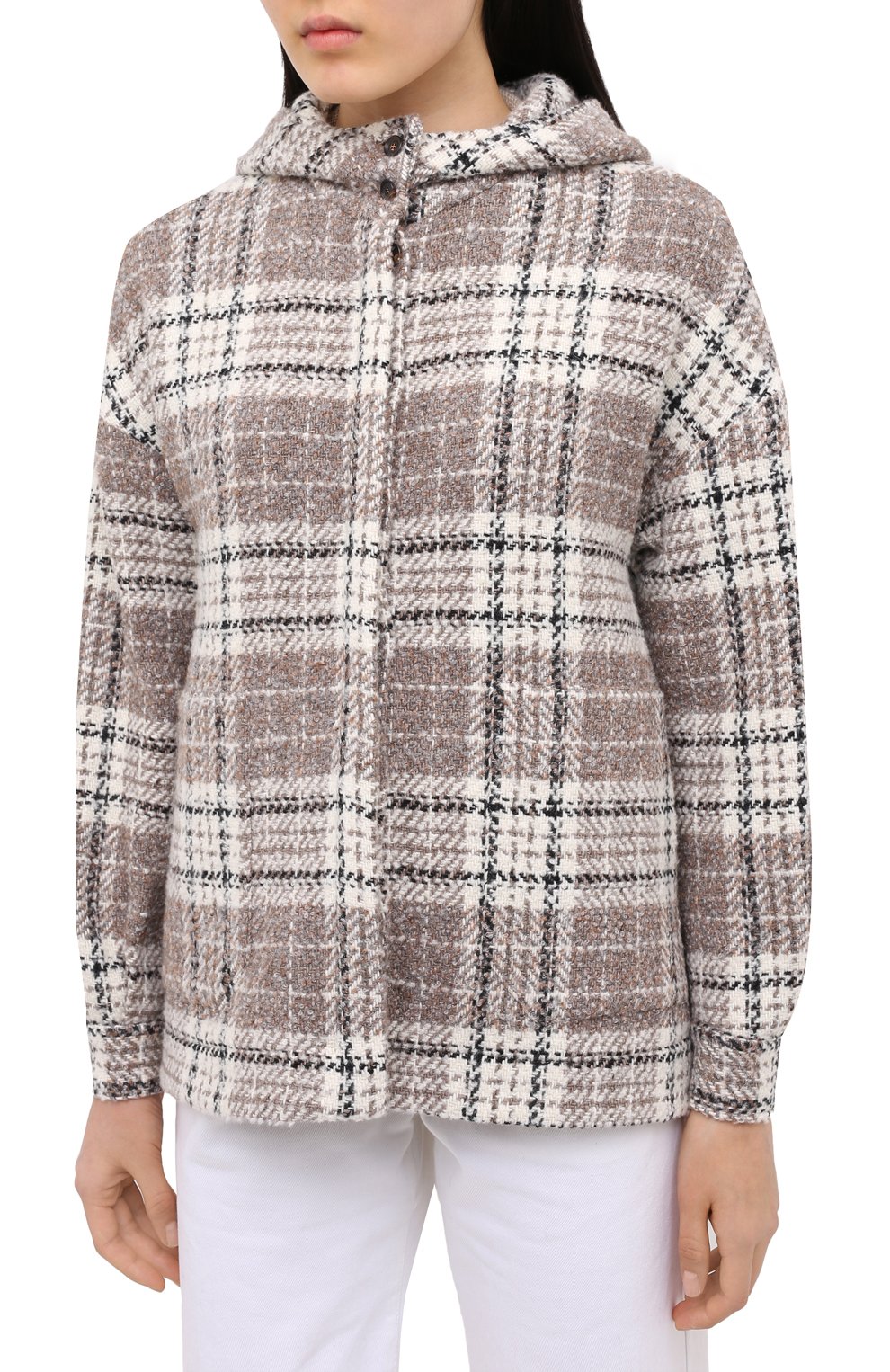 Пальто из шерсти и кашемира KITON, арт. D50430K01T17, фото 3