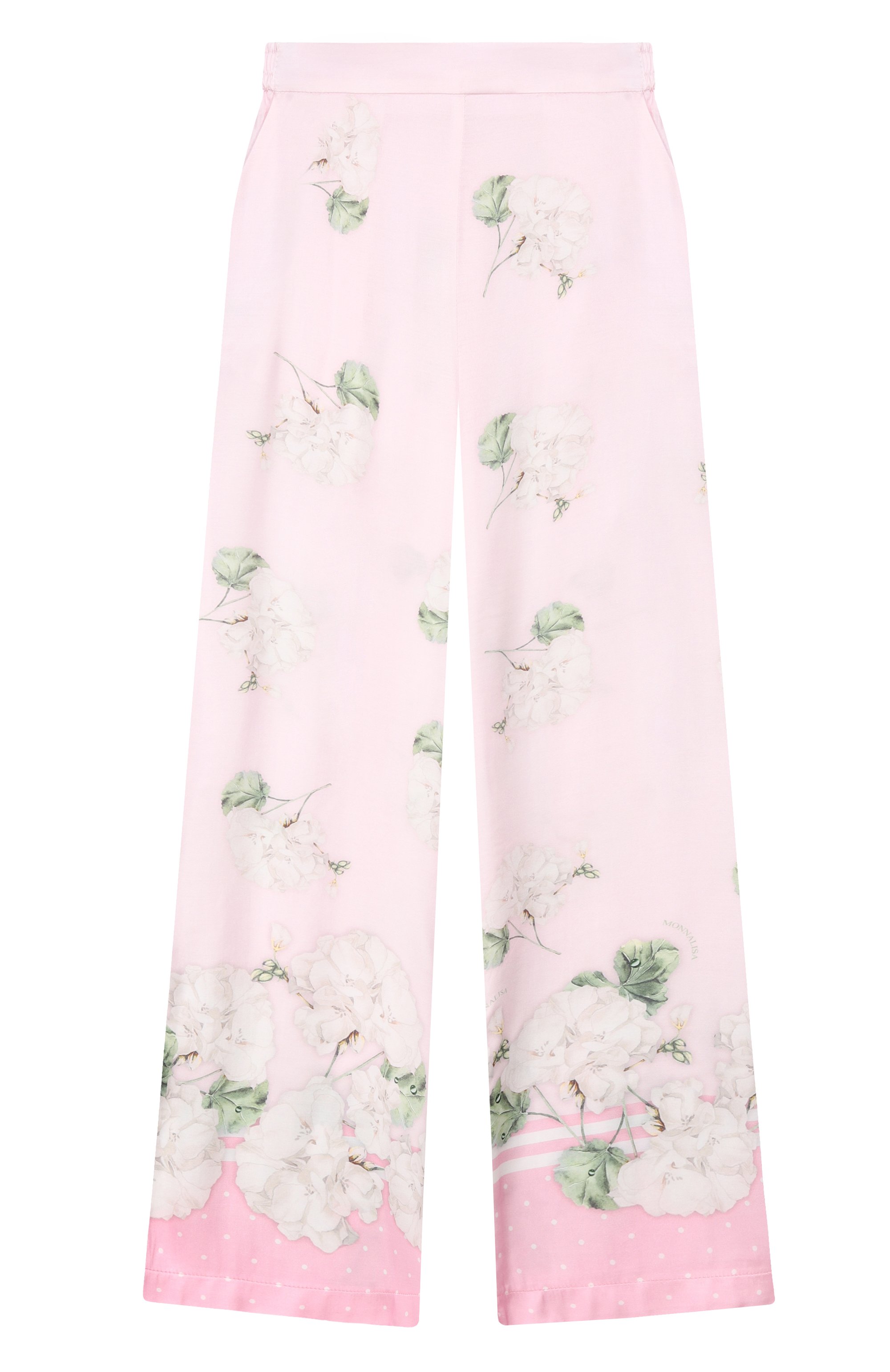 Брюки из вискозы MONNALISA, арт. 71G403, фото 1