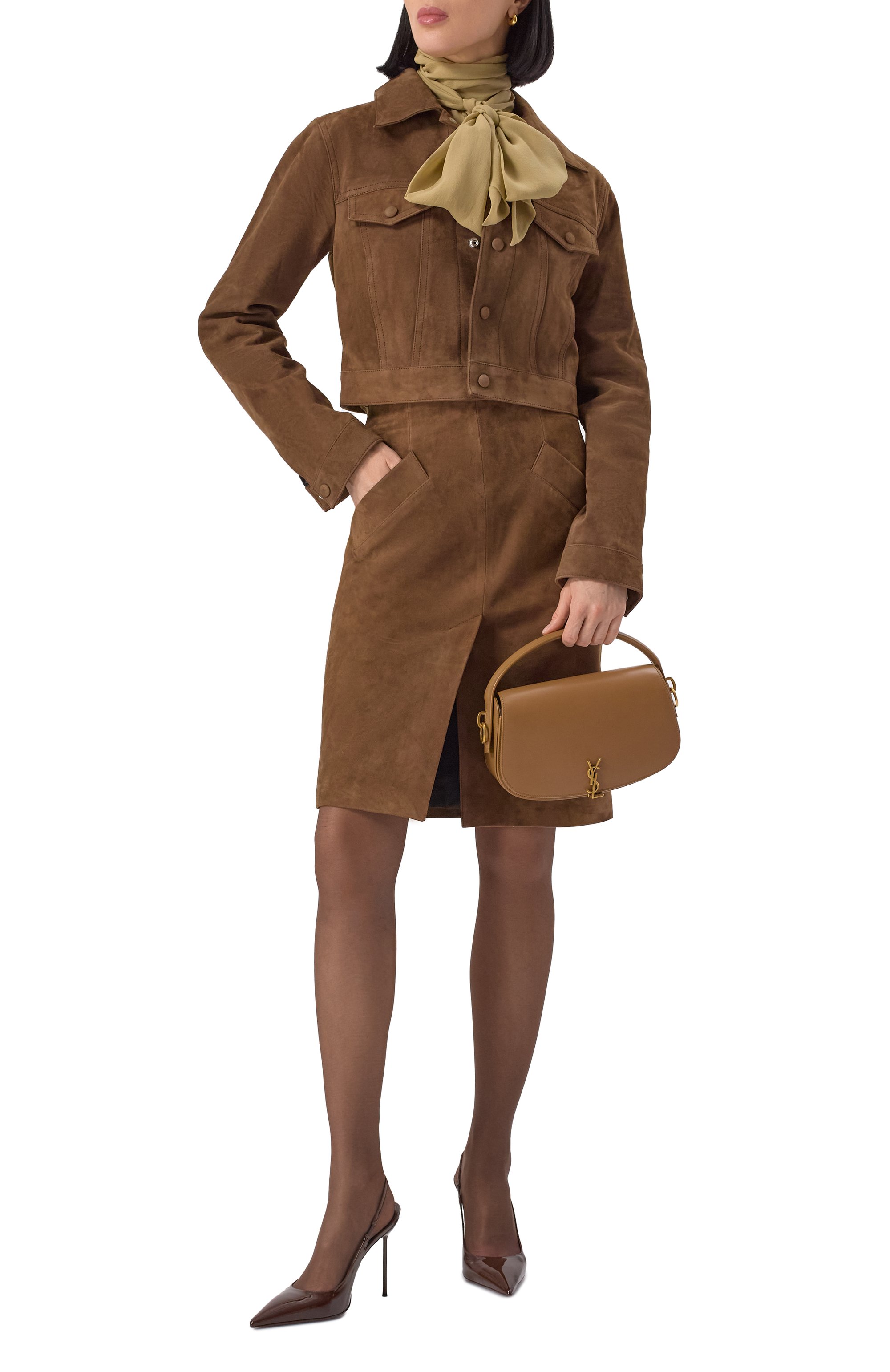 Сумка voltaire in box SAINT LAURENT, арт. 787671/0SX0W, фото 7