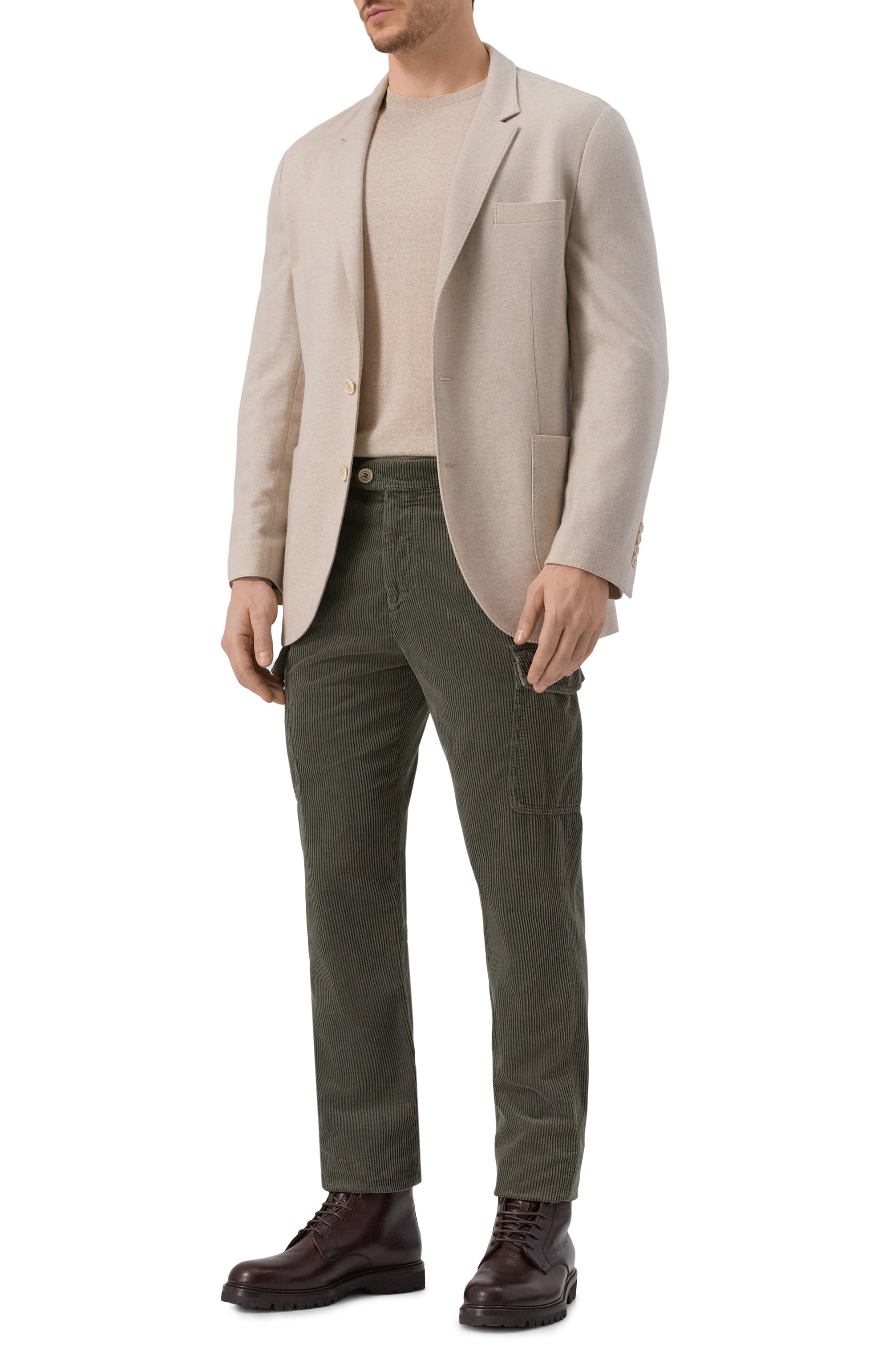 Вельветовые брюки-карго BRUNELLO CUCINELLI, арт. M280DE1890, фото 2