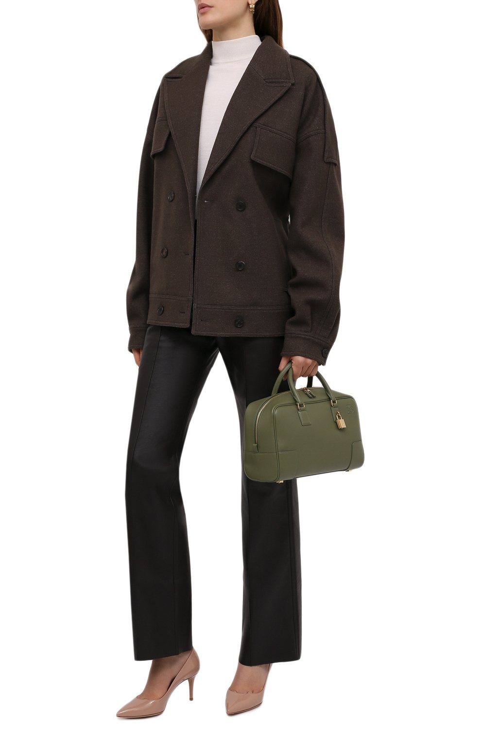 Кожаные туфли gianvito 70 GIANVITO ROSSI, арт. G26770.70RIC.VERPEAH, фото 2