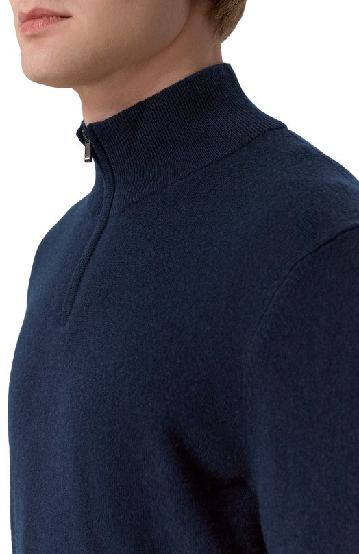 Джемпер из шерсти и кашемира BOSS 50549984 Синий  50549984 Фото 5