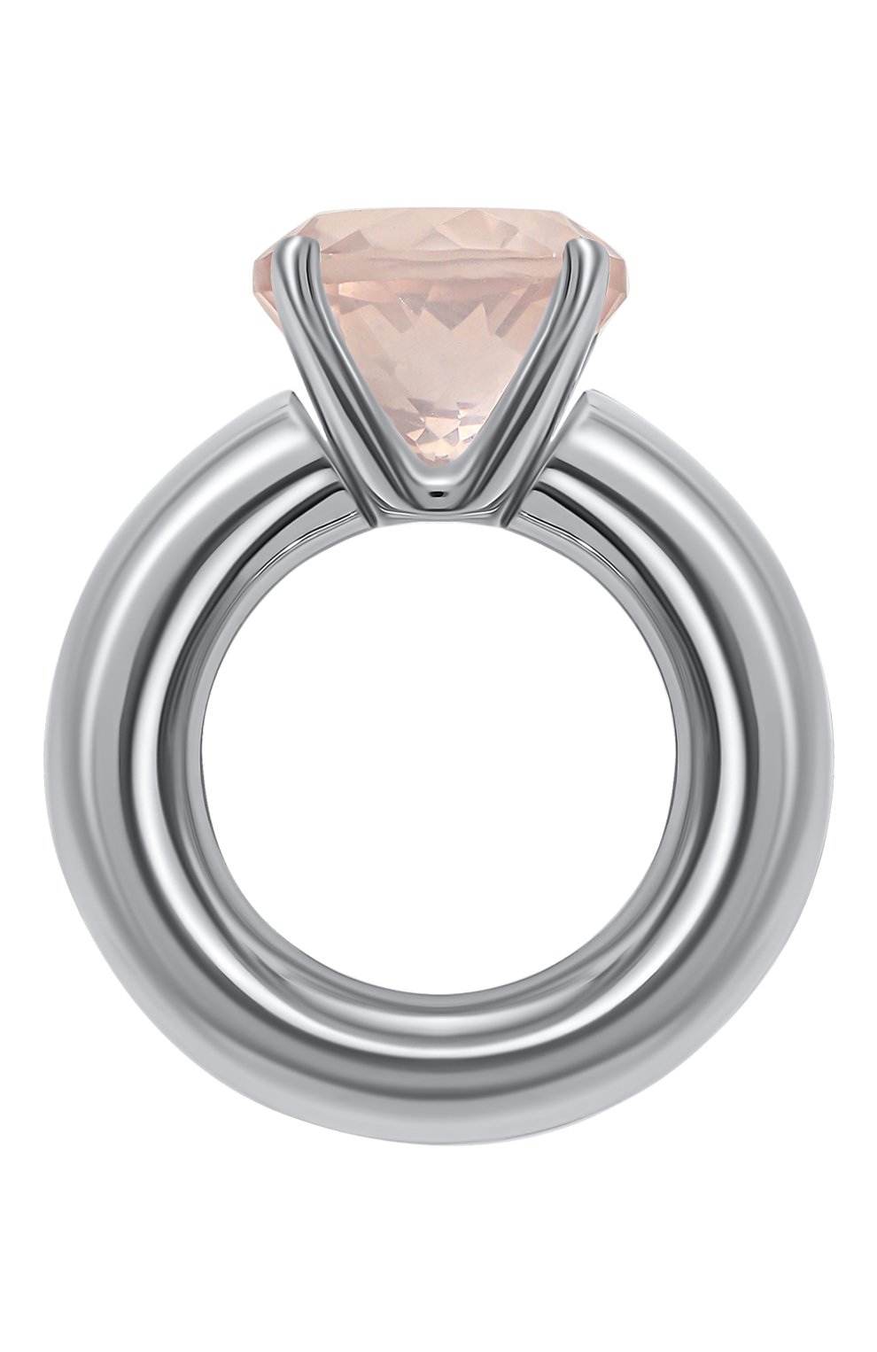 Кольцо cartoon ring с розовым кварцем MOONKA, арт. cr-r-qrz, фото 4