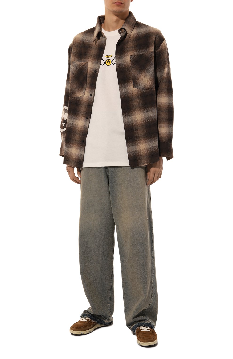 Хлопковая футболка BARROW, арт. F4BWMATH077, фото 2