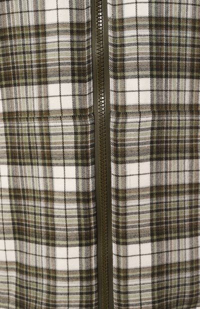 Хлопковая рубашка KITON хаки цвета по цене 108500 руб., арт. UMC010H0907202, фото 5 Хлопковая рубашка KITON, арт. UMC010H0907202, фото 5