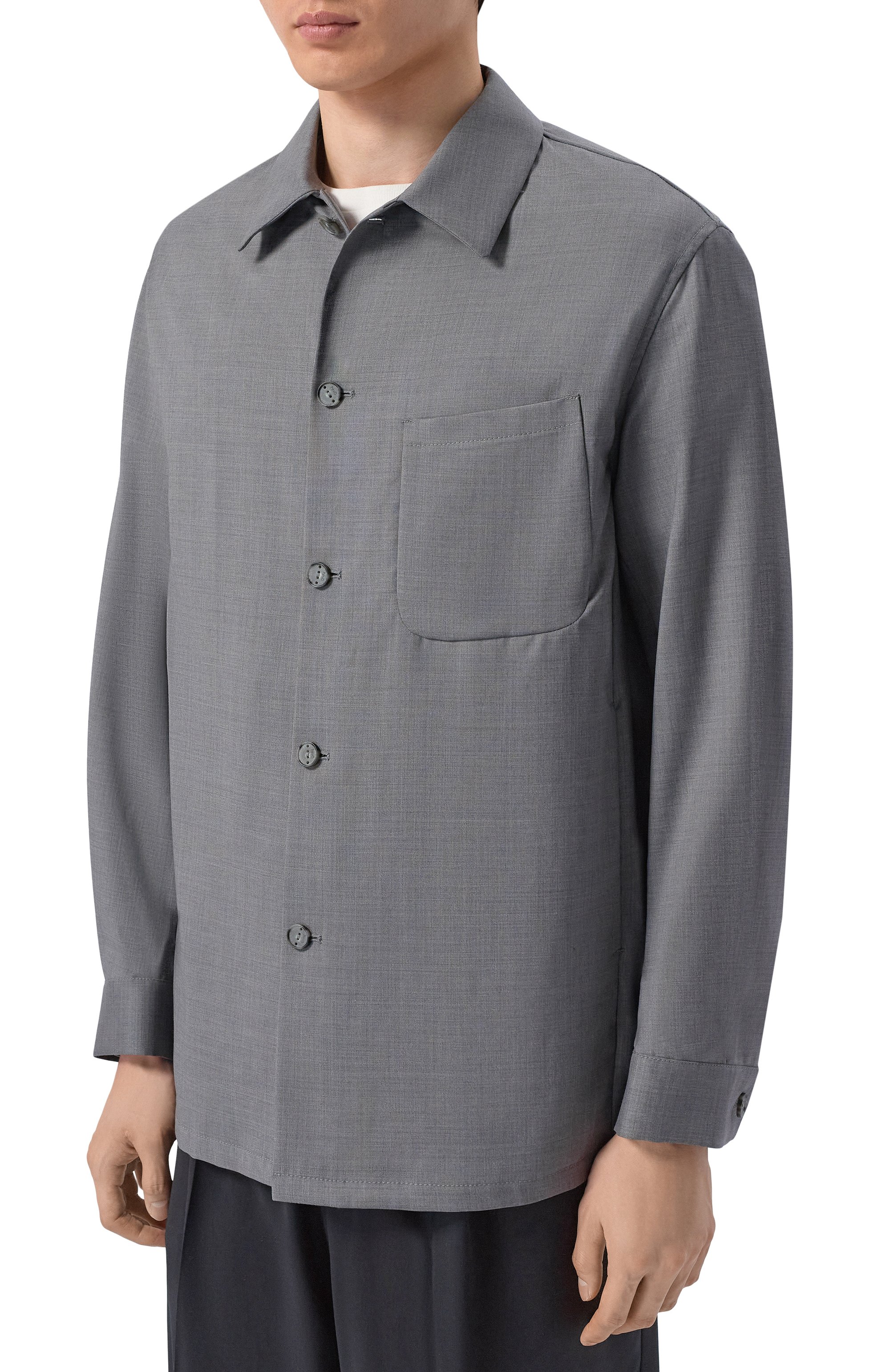 Шерстяная рубашка HEVO, арт. BARISS/L755, фото 3