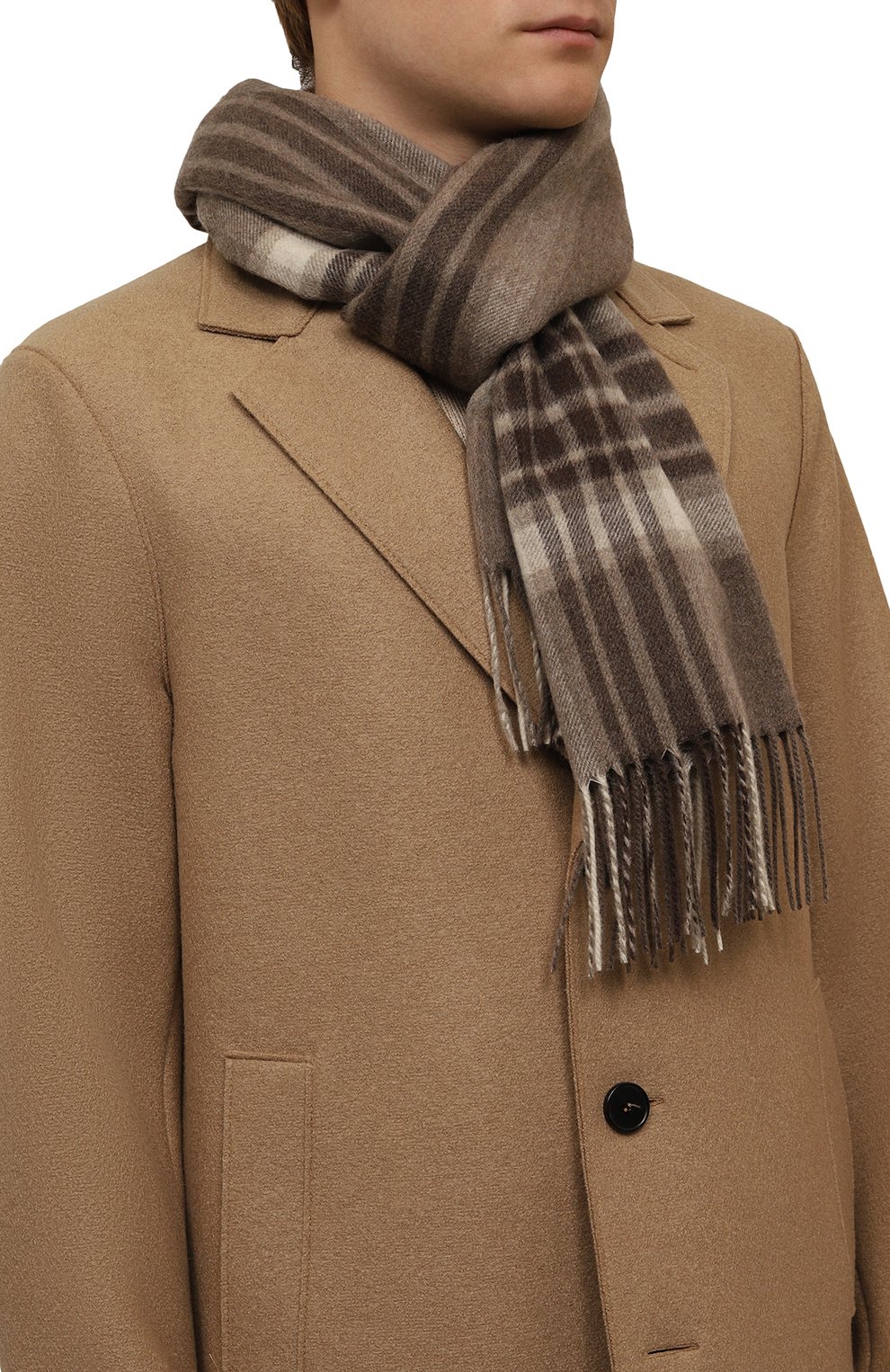 Кашемировый шарф CORNELIANI, арт. 94B358-9429012, фото 2