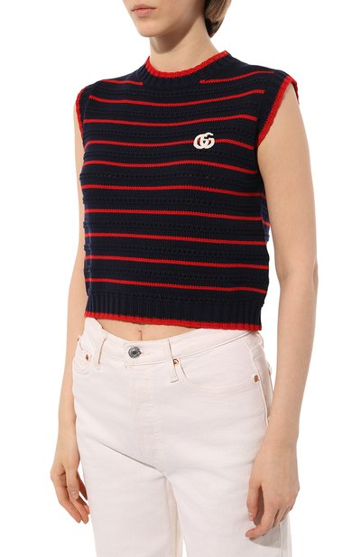 Шерстяной жилет GUCCI, арт. 653418 XKBTE, фото 3