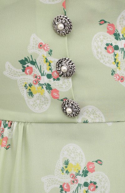 Шелковое платье ALESSANDRA RICH, арт. FAB2370-F3102, фото 5