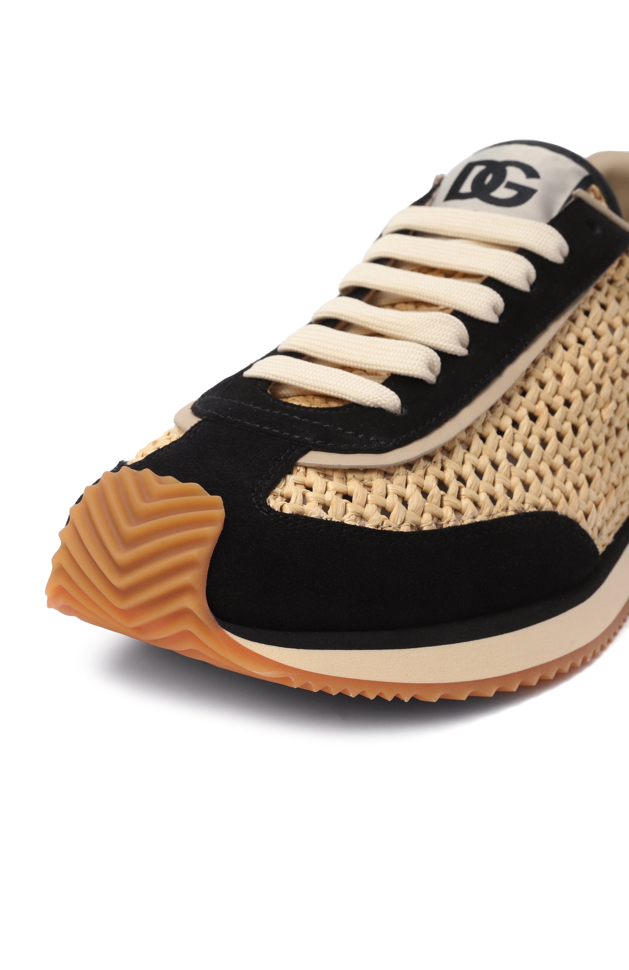 Комбинированные кроссовки dg cushion DOLCE & GABBANA, арт. CS2297/A6D27, фото 7