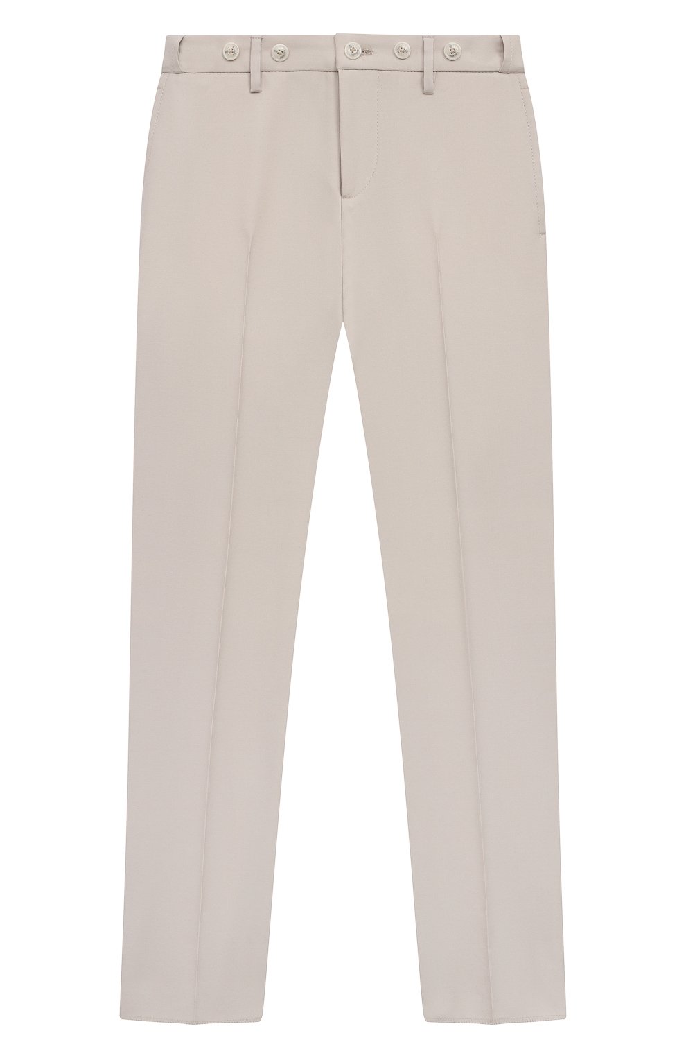 Шерстяные брюки STEFANO RICCI JUNIOR кремового цвета по цене 77400 руб., арт. Y1T9000000/W610, фото 1 Шерстяные брюки STEFANO RICCI JUNIOR, арт. Y1T9000000/W610, фото 1