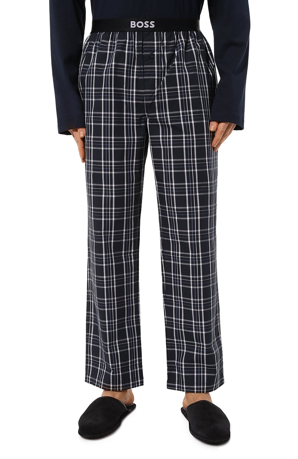 Хлопковые домашние брюки BOSS, арт. 50509351, фото 3