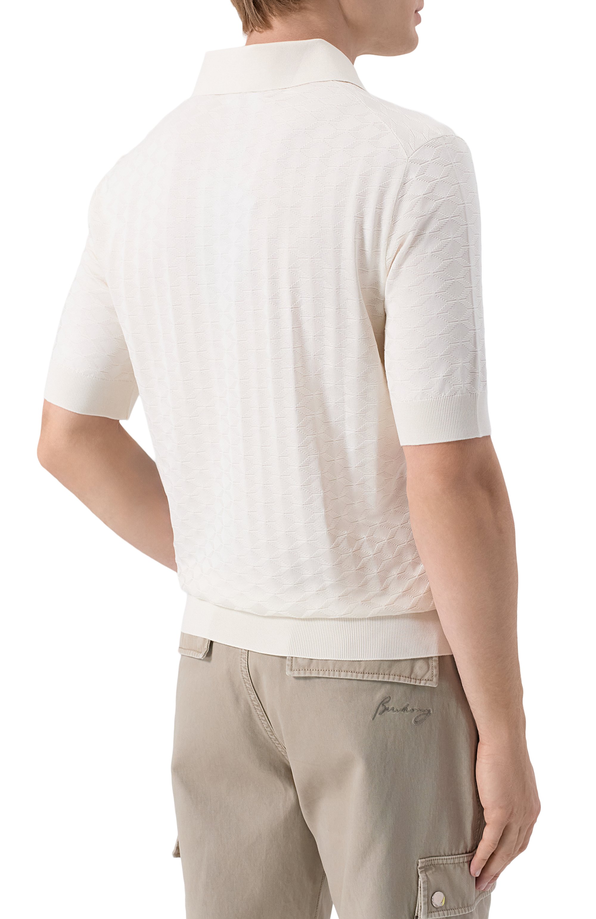 Шелковое поло DOLCE & GABBANA, арт. GXZ02Z/JBS0F, фото 4