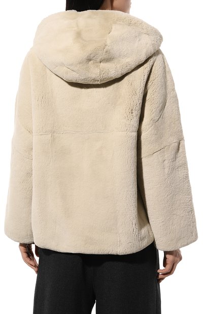 Шуба из кролика MANZONI24, арт. 23M1221-RT, фото 4