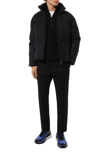 Текстильные кроссовки sonic rambler EA7 синего цвета по цене 22800 руб., арт. X8X193/XK408, фото 2 Текстильные кроссовки sonic rambler EA7, арт. X8X193/XK408, фото 2