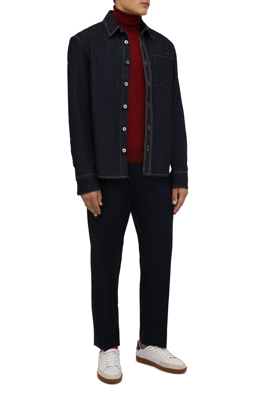 Водолазка из кашемира и шелка IL BORGO CASHMERE, арт. 55-712G0, фото 2