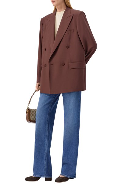 Замшевые туфли joelle 70 GIANVITO ROSSI, арт. G22343.70RIC.CAMM0KA, фото 3