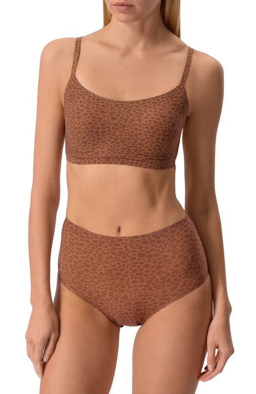 Трусы-слипы с завышенной талией Chantelle C11D70 Коричневый  C11D70 Фото 2