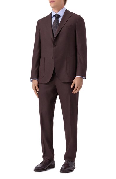 Мужской шерстяной костюм BOGLIOLI, арт. N1302E/FA0128_SET