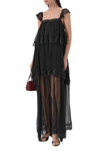 Шелковое платье LOVE SHACK FANCY, арт. D3086-3311, фото 2