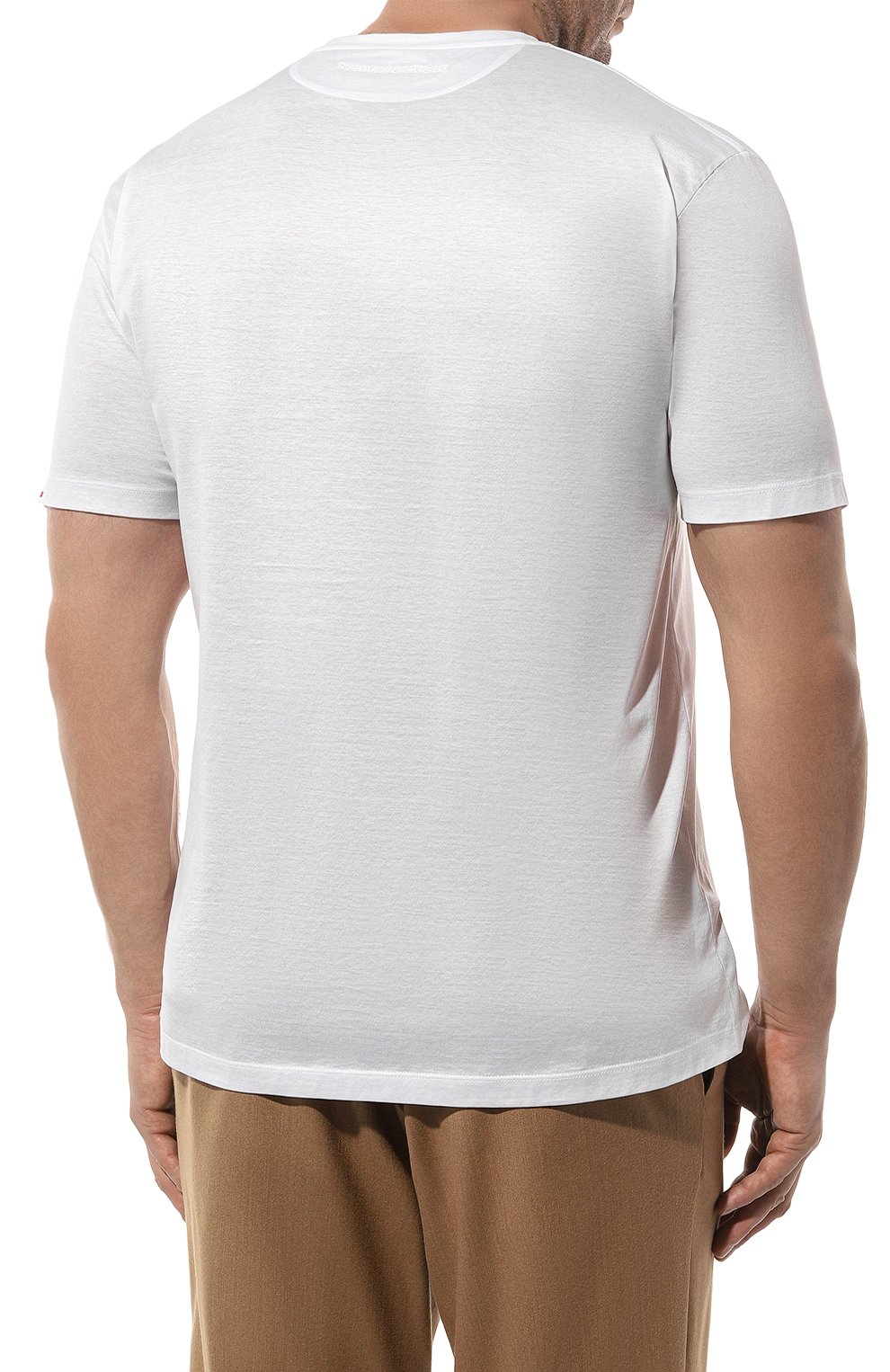 Хлопковая футболка  STEFANO RICCI, арт. MNH4103000/TE0001, фото 4