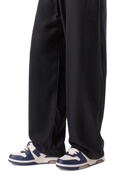 Кожаные кеды out of office OFF-WHITE, арт. 0MIA189F25LEA002, фото 3