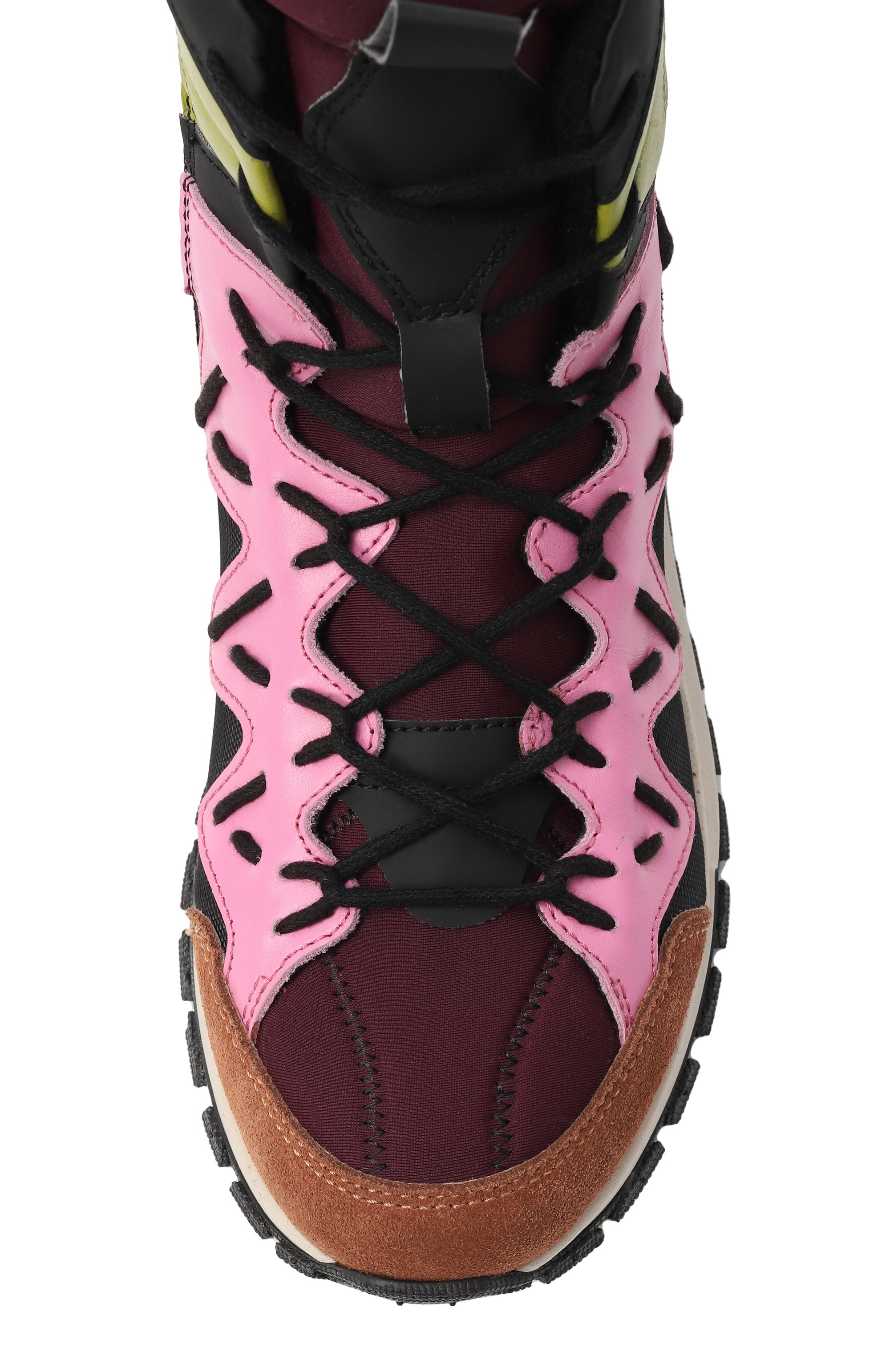 Комбинированные кроссовки MARNI, арт. 82024/36-40, фото 4