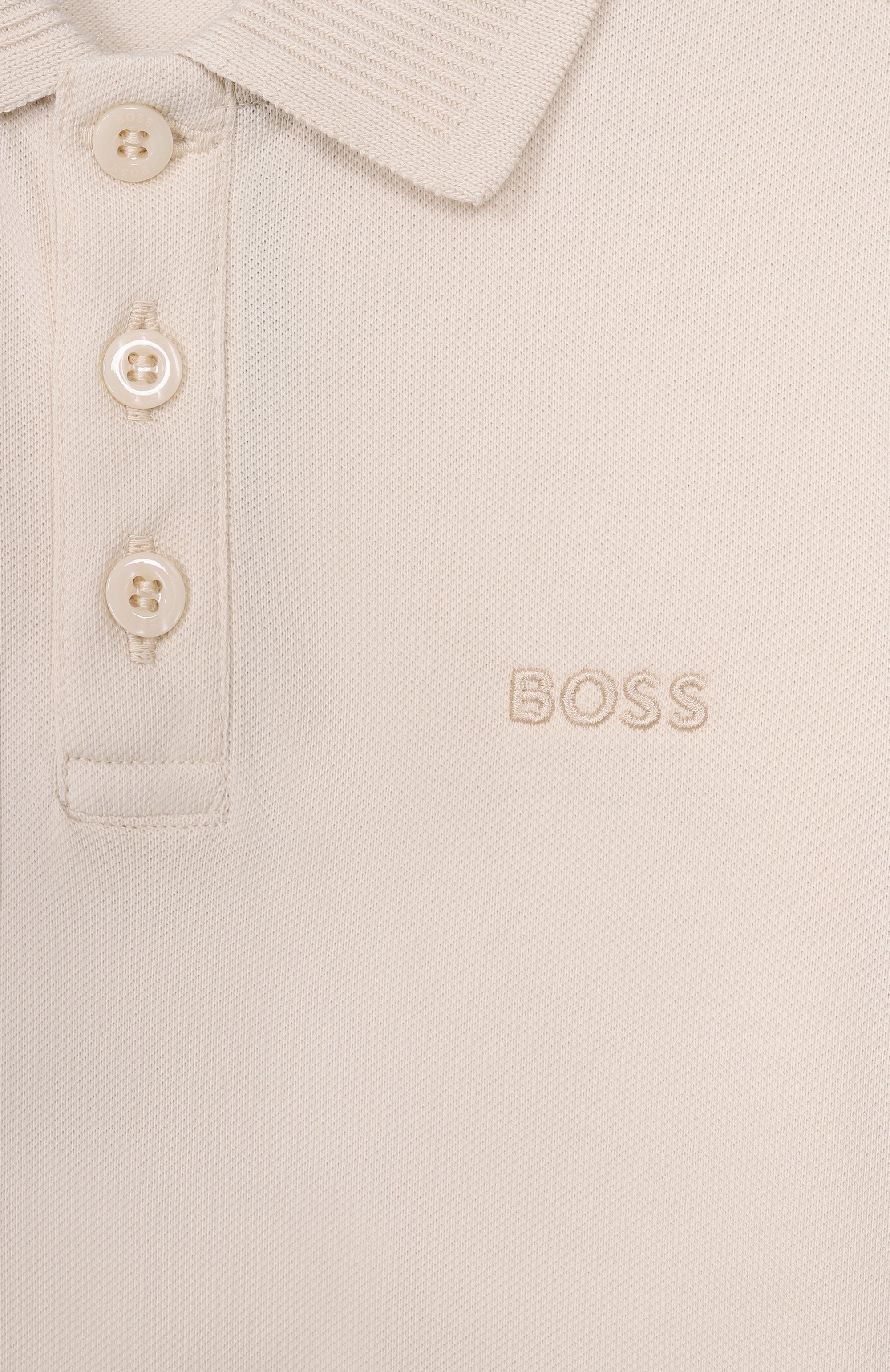 Хлопковое поло BOSS, арт. J52958, фото 3