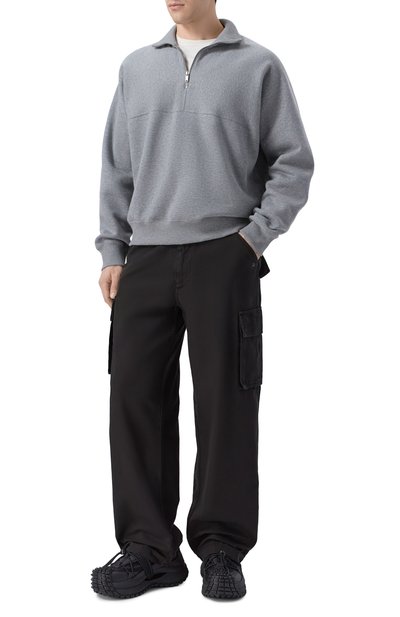 Текстильные кроссовки EMPORIO ARMANI, арт. EM003915/AF20463, фото 2