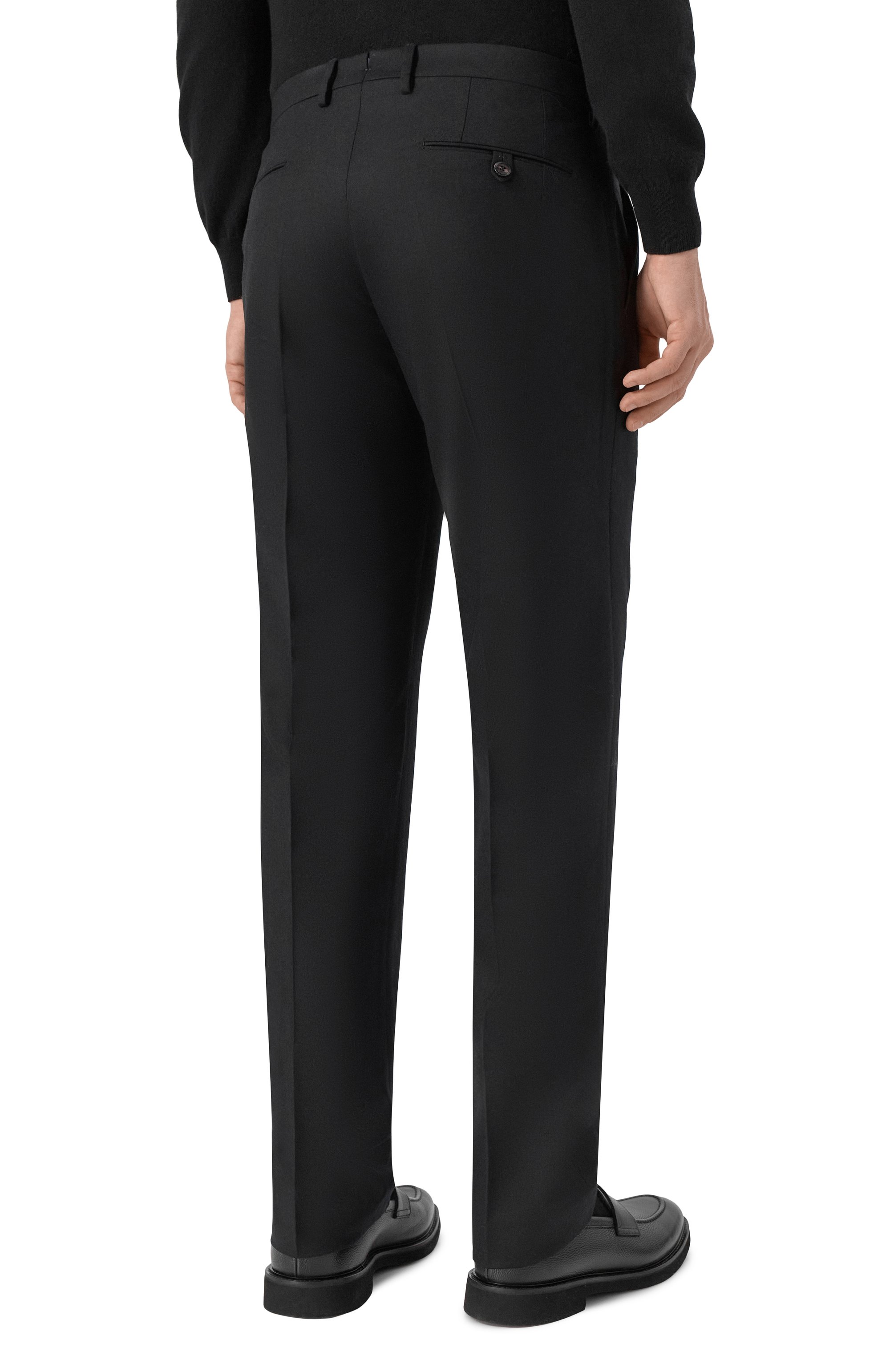 Шерстяные брюки ANDREA CAMPAGNA, арт. SC/1 ALC/FA1386X, фото 4