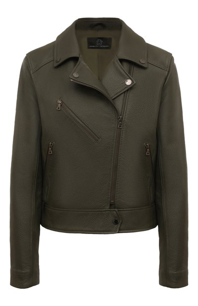 Женская кожаная куртка MASLOV, арт. K09