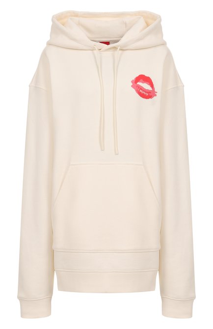 Женский хлопковое худи HUGO, арт. 50545201