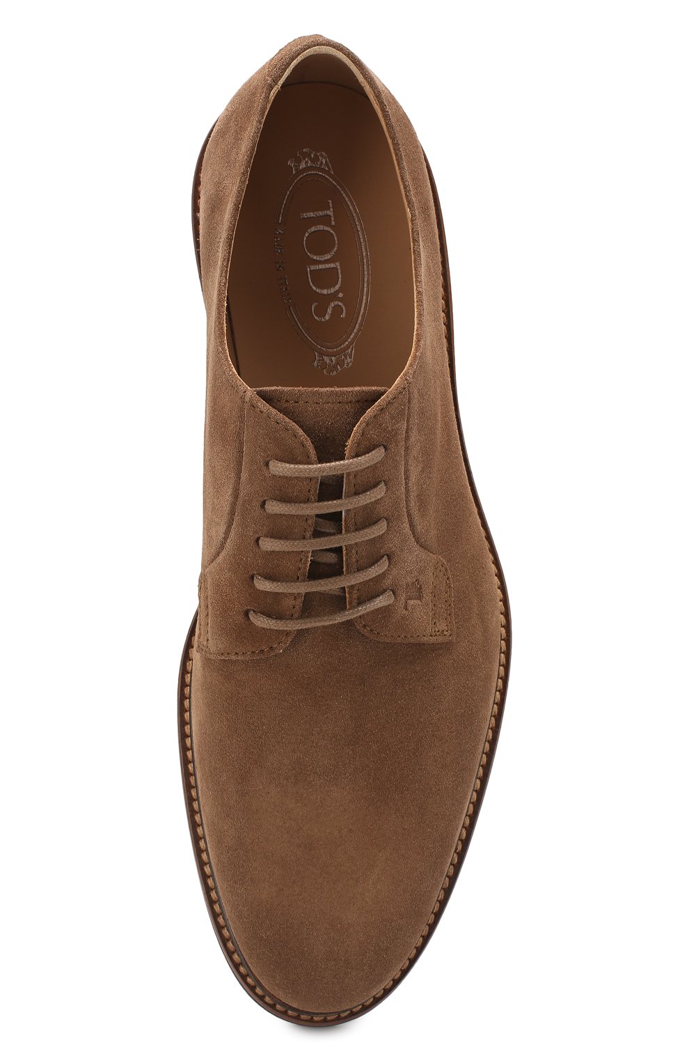 Замшевые дерби TOD’S, арт. XXM53B0H370RE0, фото 5