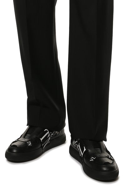 Кожаные кеды vl7n VALENTINO, арт. WY2S0E02/WRQ, фото 3