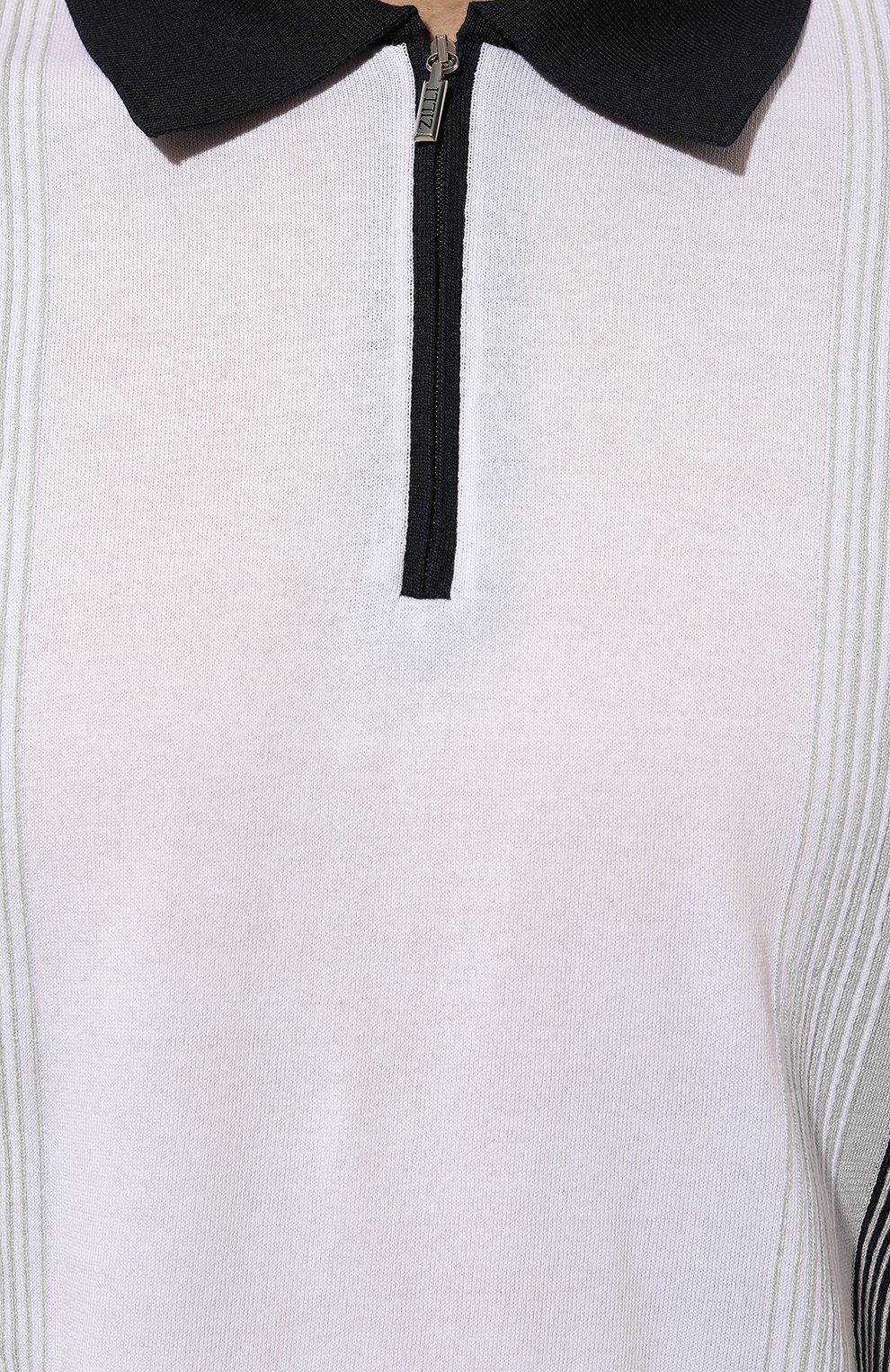 Поло из хлопка и шелка ZILLI, арт. KZP002M0142VZIS00, фото 5