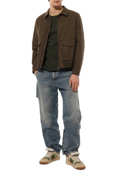 Комбинированные кеды screener gg GUCCI, арт. 563730 9Y9P0, фото 2