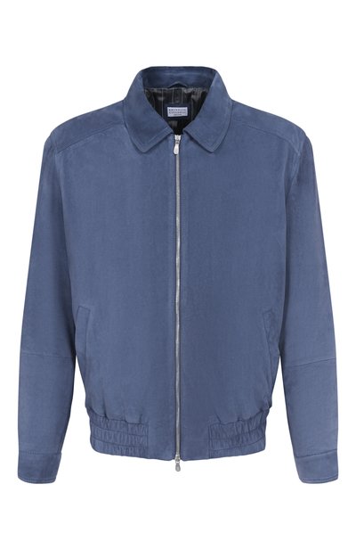 Мужской замшевый бомбер BRUNELLO CUCINELLI, арт. M0PCL2027