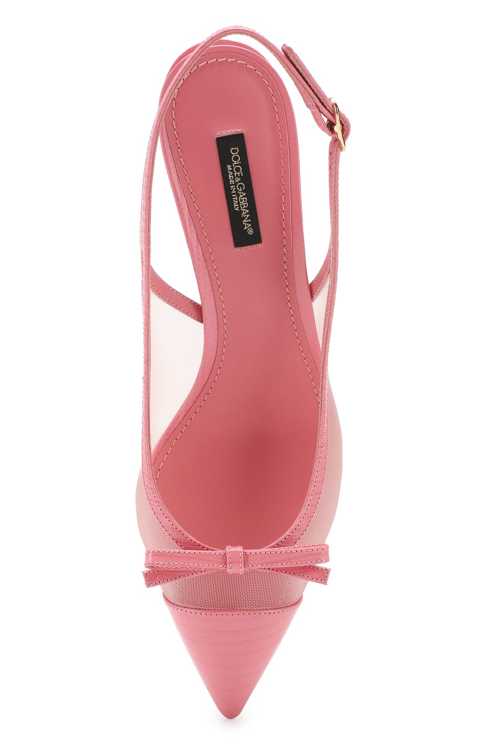 Комбинированные туфли lori DOLCE & GABBANA, арт. CG0369/AX047, фото 5