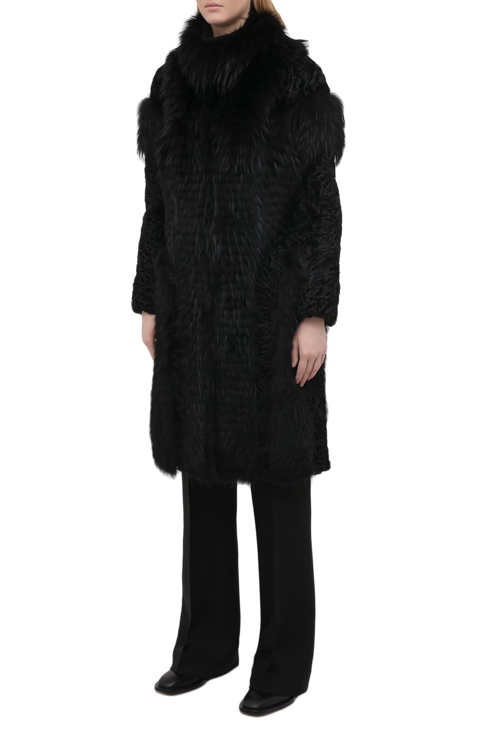 Шуба из каракуля COLOR TEMPERATURE, арт. Екар-1/48, фото 3