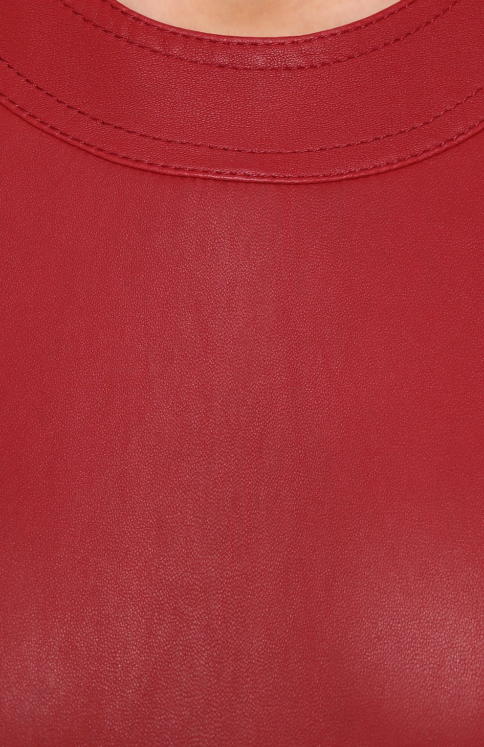 Кожаное мини-платье с круглым вырезом BOTTEGA VENETA, арт. 519949/VENV0, фото 5