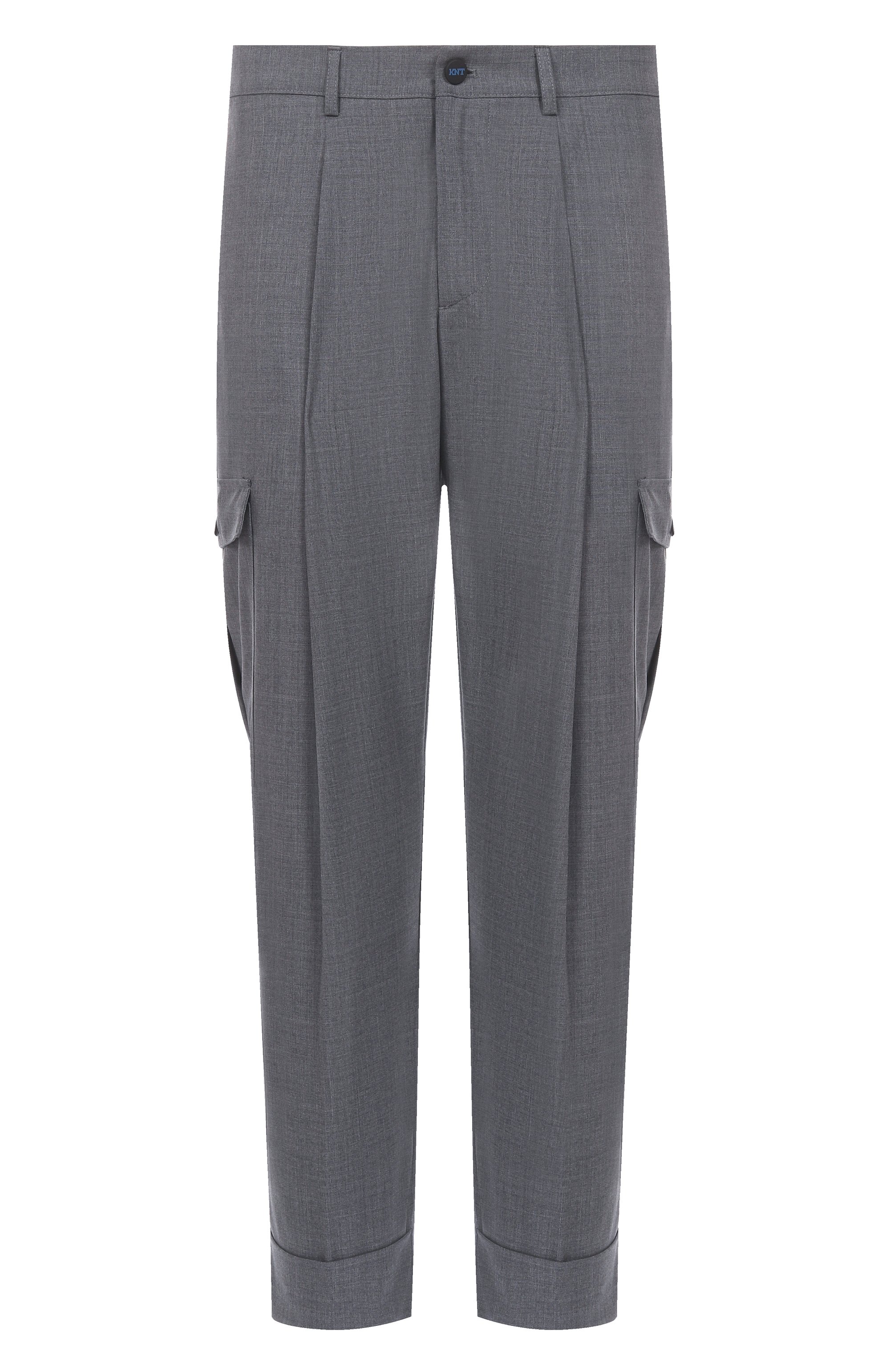 Шерстяные брюки-карго KITON, арт. UPKN024K0371102, фото 1