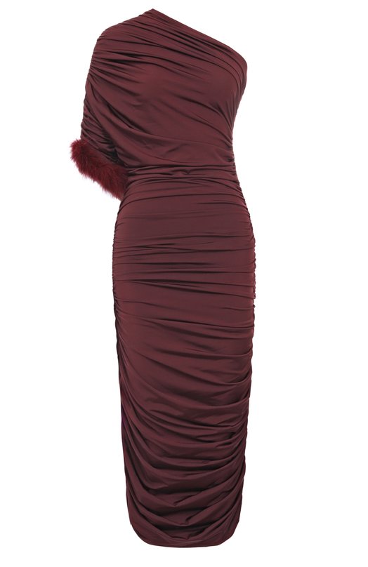 Платье Mugler 25F3R01788688 Бордовый 25F3R01788688