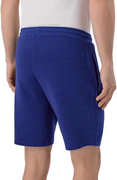 Шорты BOSS синего цвета по цене 7475 руб., арт. 50527391, фото 4 Шорты BOSS, арт. 50527391, фото 4