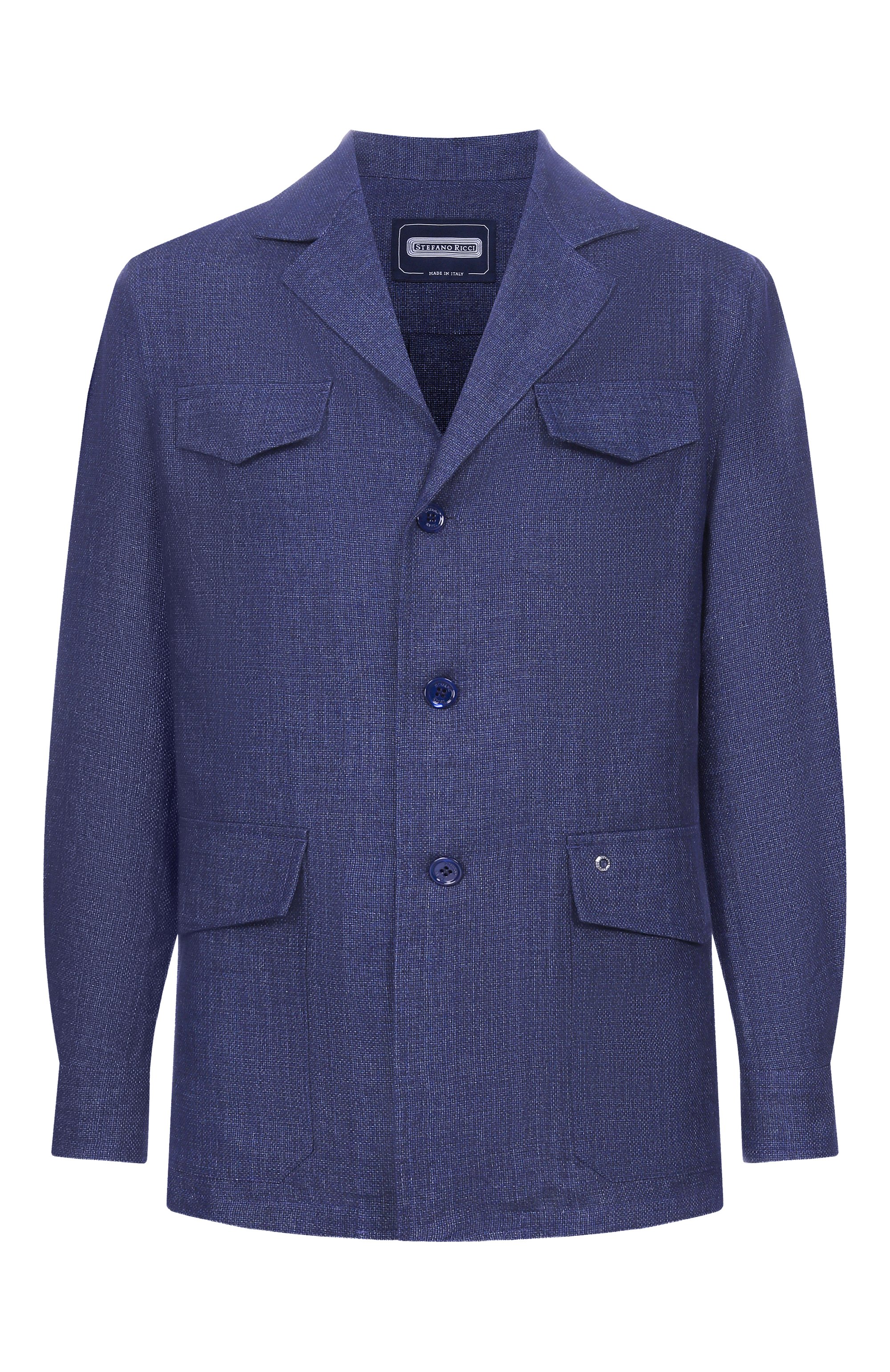 Льняная куртка-рубашка STEFANO RICCI, арт. SP008166/VT0002, фото 1